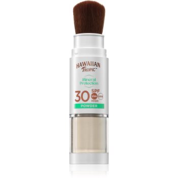 Hawaiian Tropic Mineral Protection Powder Brush pudra protectoare de lumina , rezistenta la apa SPF 30 - imagine 2